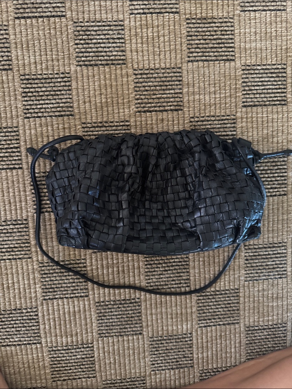Cleobella Woven Genuine Leather Crossbody Bag - Picture 2 of 4